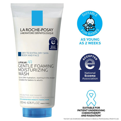 Lipikar Wash AP+ Moisturizing Body & Face Wash