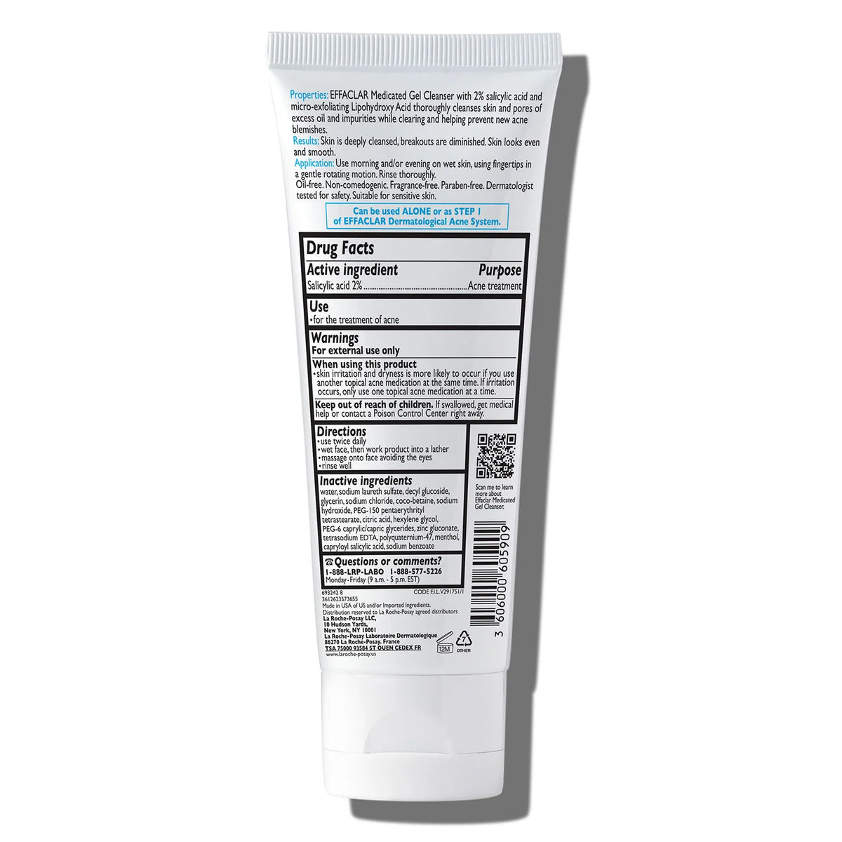 Effaclar Medicated Acne Face Wash