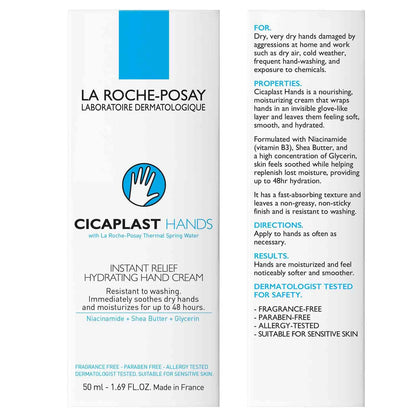 Cicaplast Hand Cream for Dry Hands & Damaged Hands