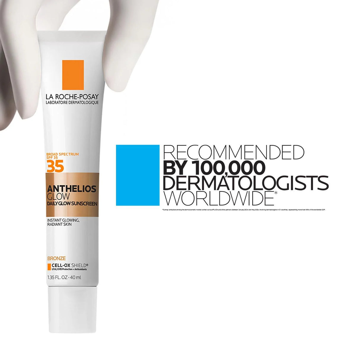 Anthelios Glow Face Sunscreen SPF 35