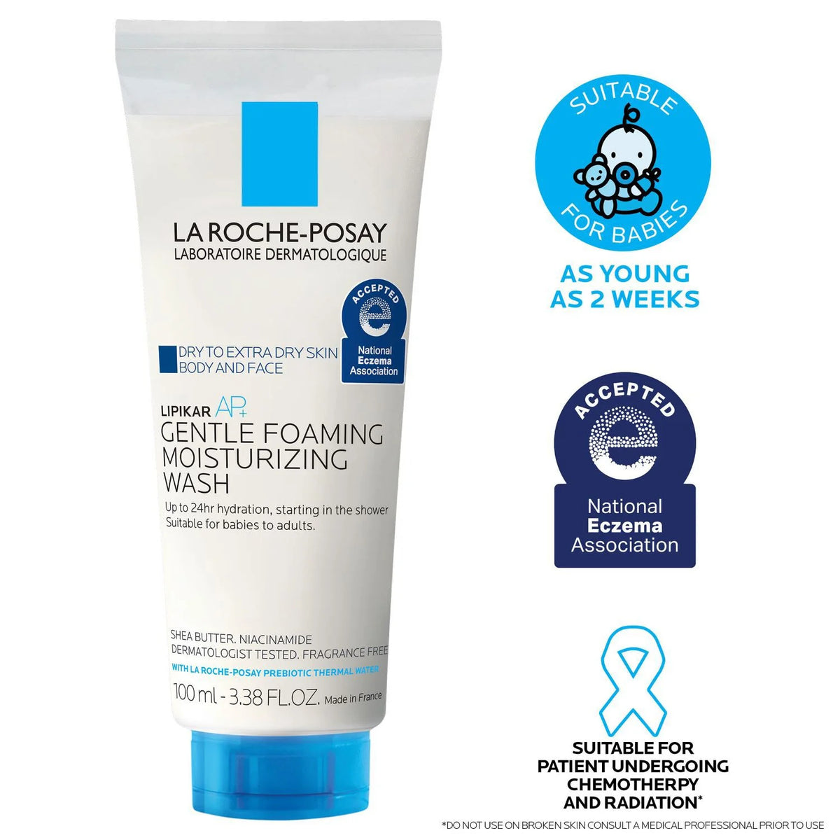 Lipikar Wash AP+ Moisturizing Body & Face Wash