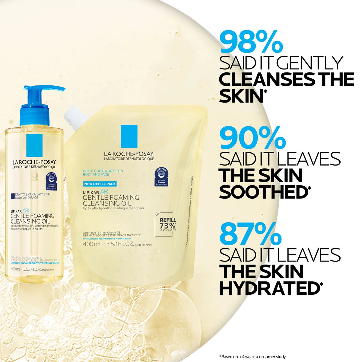 Lipikar AP+ Gentle Foaming Cleansing Oil