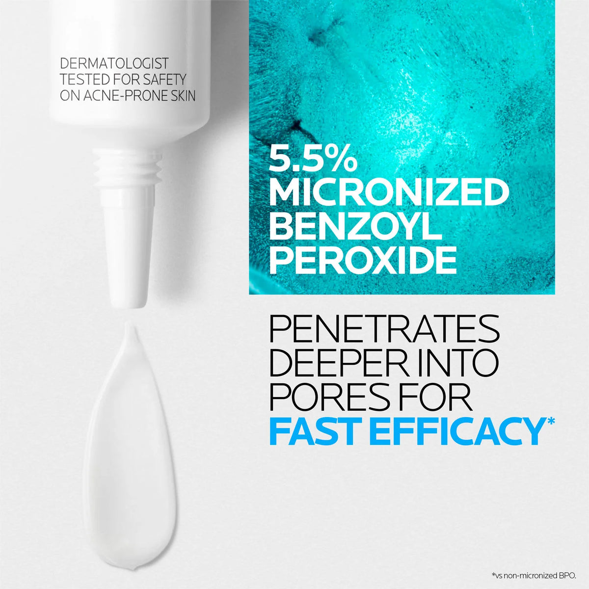Effaclar BPO Multi-Target Acne Treatment with 5.5% Benzoyl Peroxide