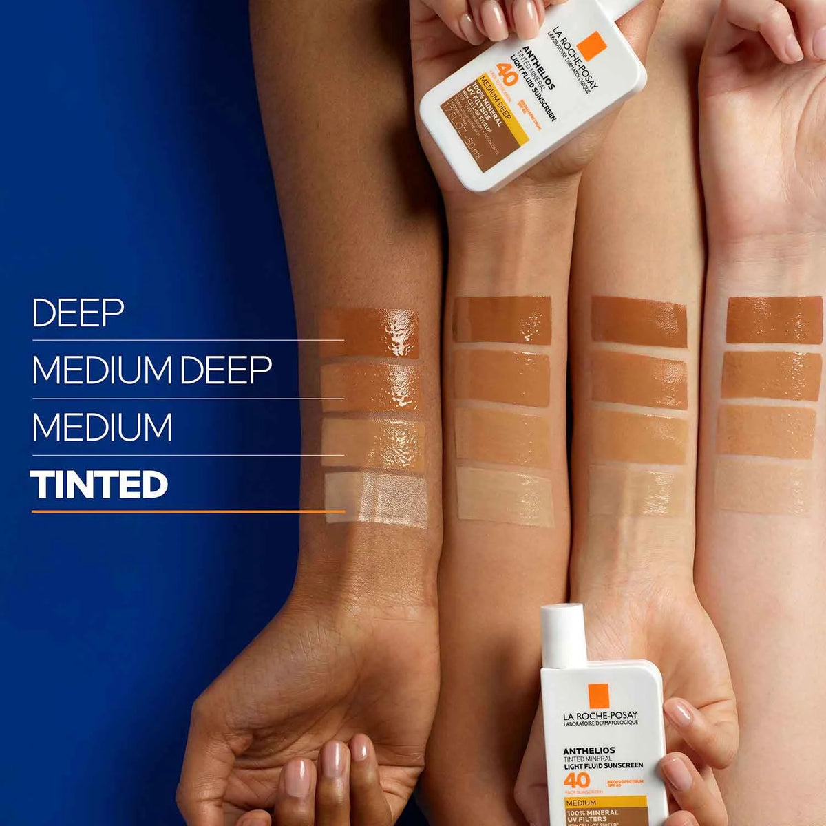 Anthelios Mineral Tinted Sunscreen for Face with SPF