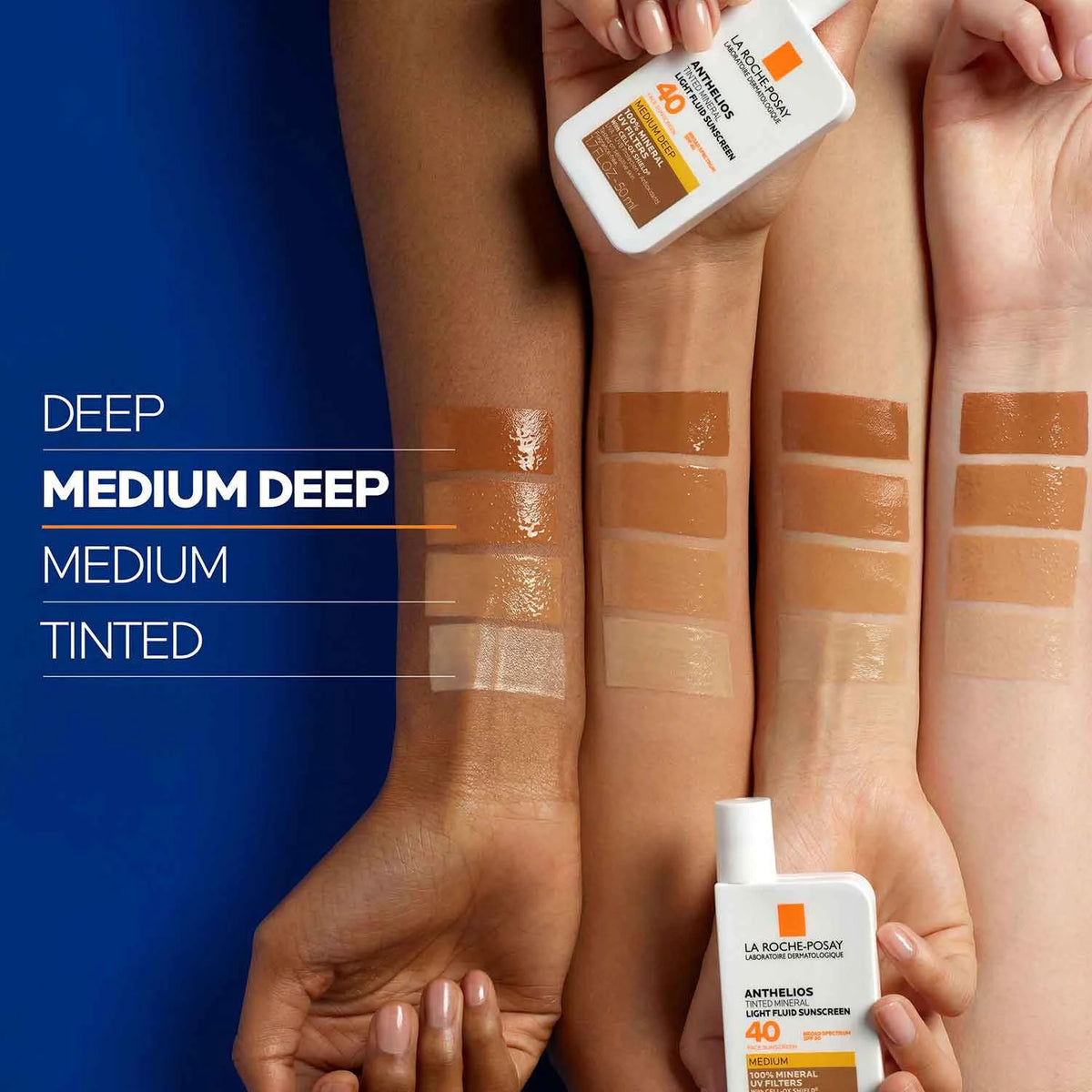 Anthelios Mineral Tinted Sunscreen for Face with SPF