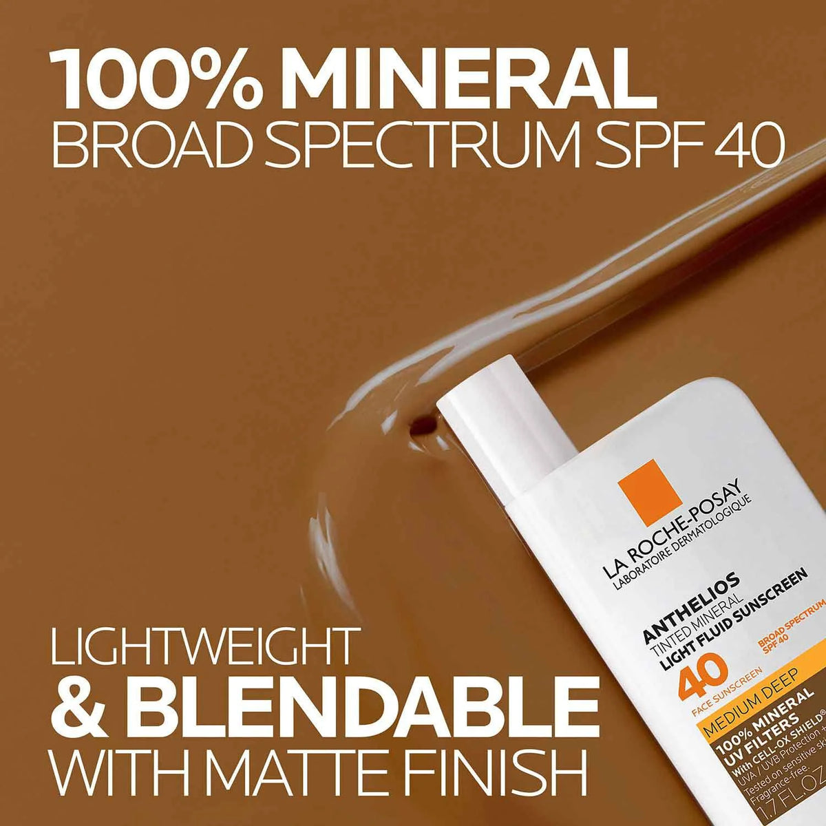 Anthelios Mineral Tinted Sunscreen for Face with SPF