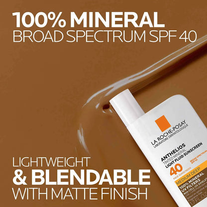 Anthelios Mineral Tinted Sunscreen for Face with SPF