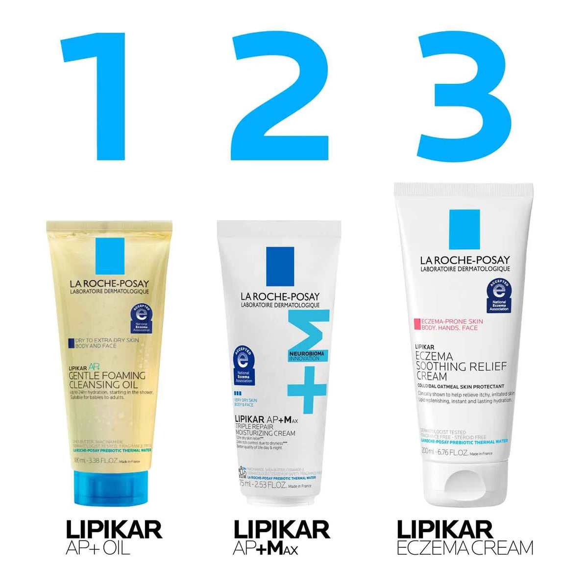 Lipikar AP+MAX Triple Repair Moisturizing Cream